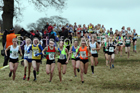 Womens under-17s 2018 Northern Cross Country Champs., Harewood House, Leeds. Photo: David T. Hewitson/Sports for All Pics